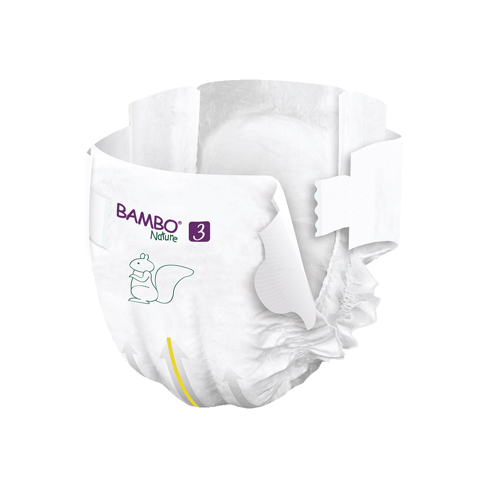 Bambo Nature Luiers Maandbox Maat 3 (4-8kg), 156 stuks