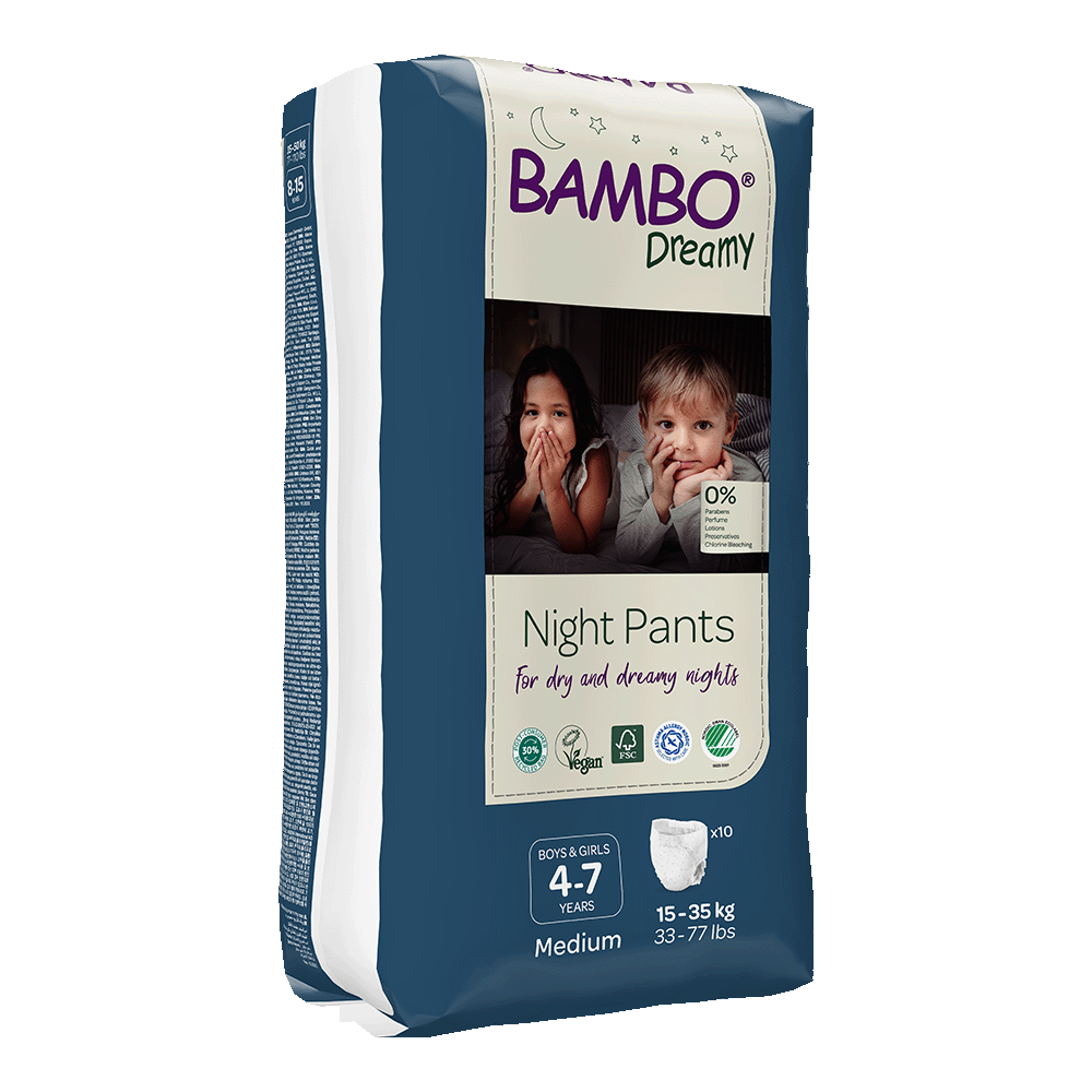 Bambo Dreamy Unisex 4-7 jaar (15-35 kg), 10 stuks