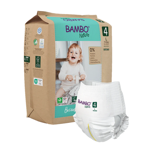Bambo Nature Broekjes Maat 4 (7-12 kg), 20 stuks