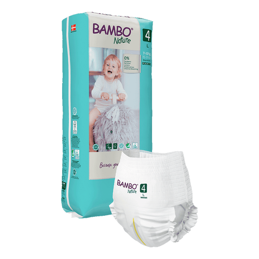 Bambo Nature Broekjes Maat 4 (7-12 kg), 40 stuks