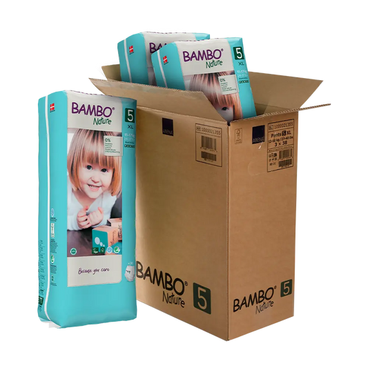 Bambo Nature Luierbroekjes Maandbox Maat 5 (11-17 kg), 114 stuks