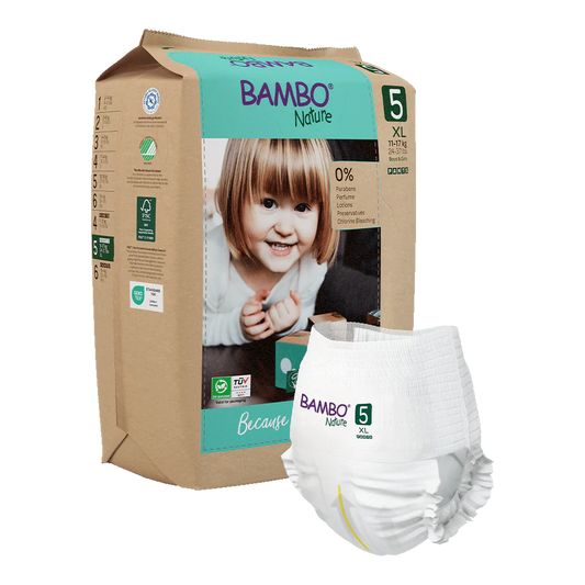 Bambo Nature Broekjes Maat 5 (11-17 kg), 19 stuks