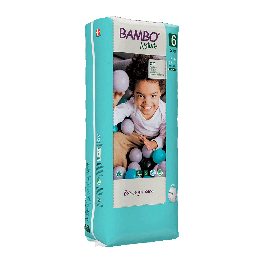 Bambo Nature Broekjes Maat 6 (15+ kg), 38 stuks