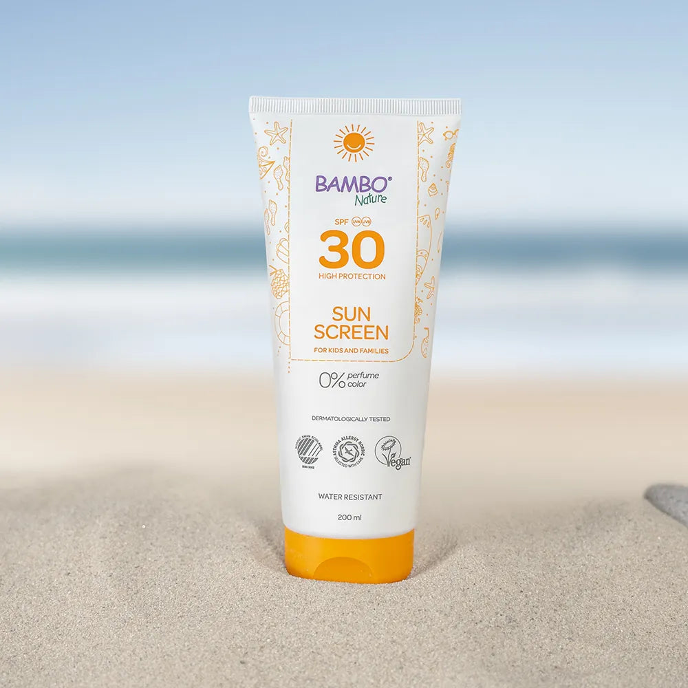 Bambo Nature Zonnebrandlotion SPF 30, tube 200ml