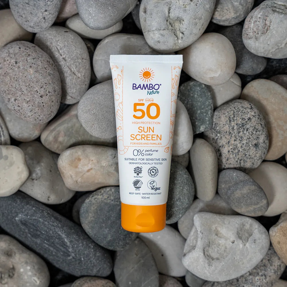 Bambo Nature Zonnebrandlotion SPF 50, tube 100ml