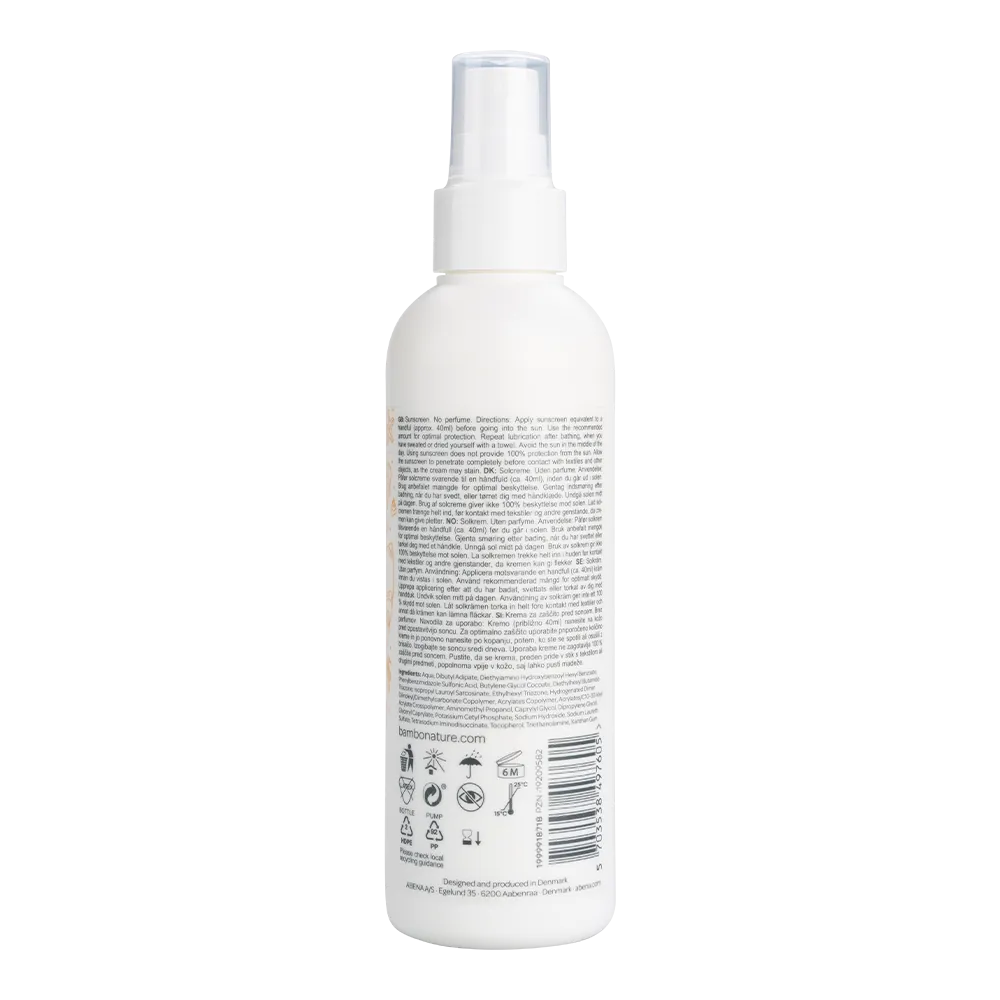 Bambo Nature Zonnebrandlotion SPF 30, spray 200ml