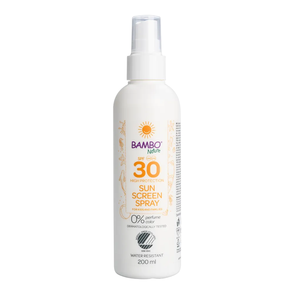 Bambo Nature Zonnebrandlotion SPF 30, spray 200ml