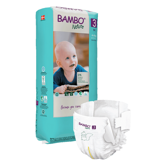 Bambo Nature Babyluiers Maat 3 (4-8 kg), 52 stuks