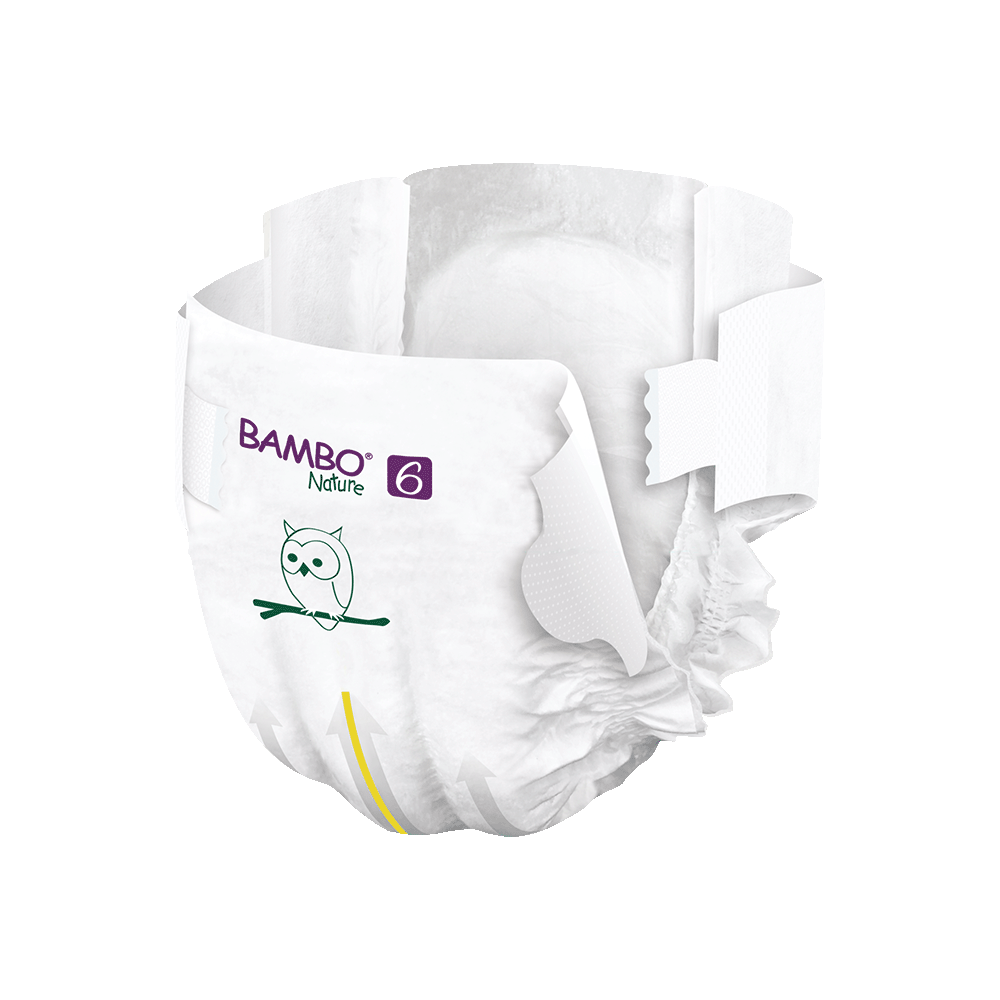 Bambo Nature Luiers Maandbox Maat 6 (16+ kg), 120 stuks