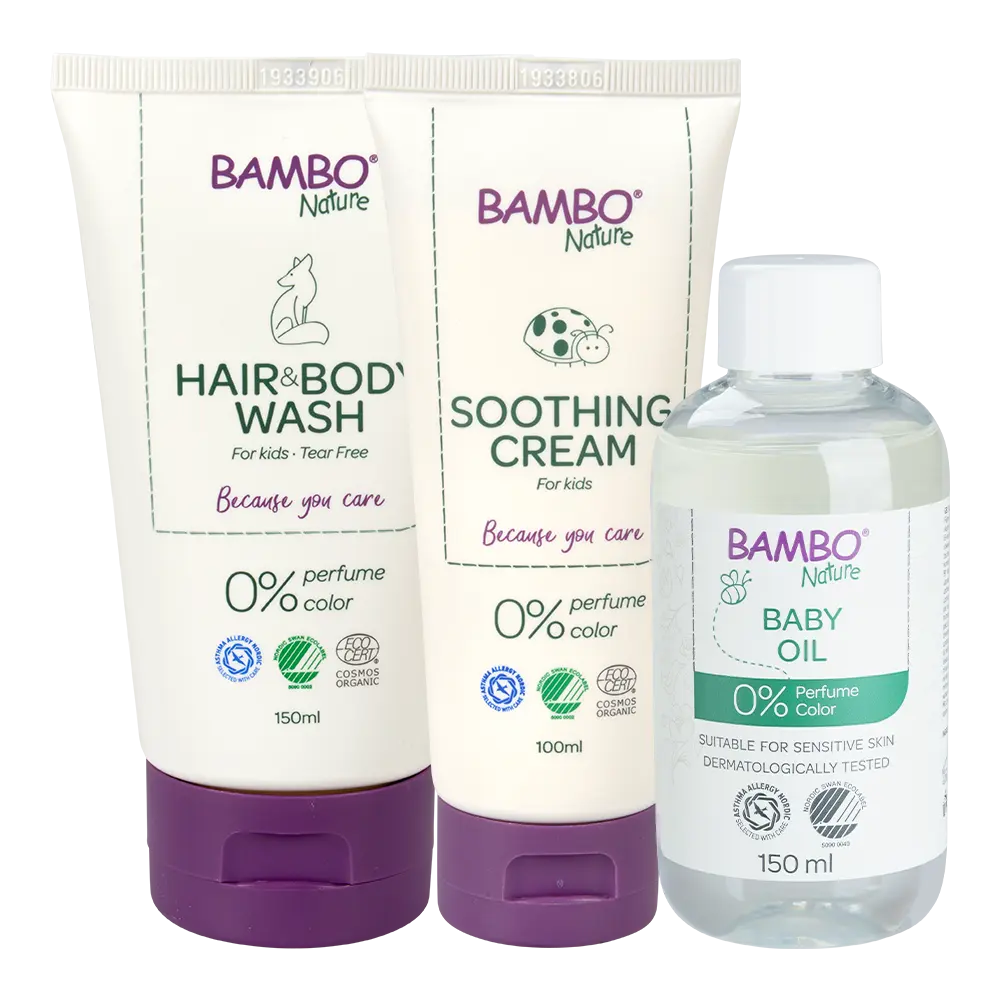 Bambo Nature verzorgingsset - Compleet