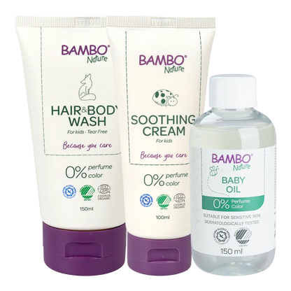 Bambo Nature verzorgingsset - Compleet