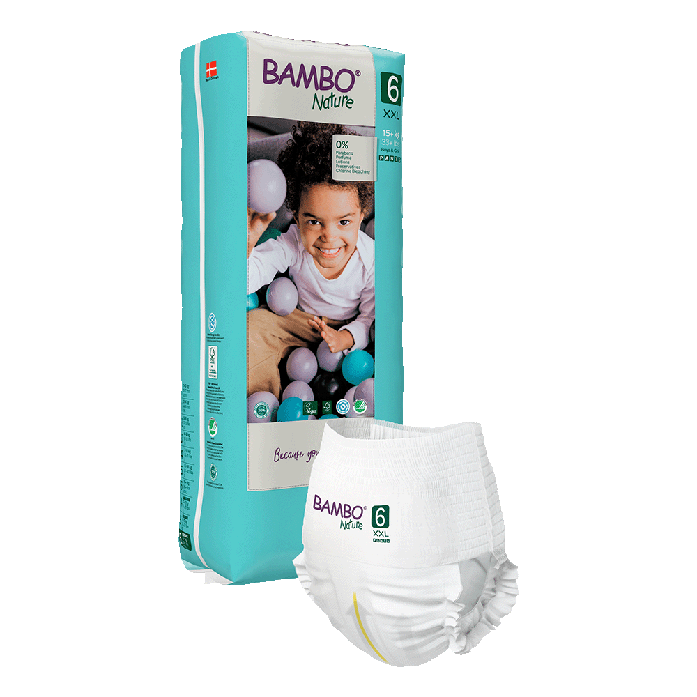 Bambo Nature Broekjes Maat 6 (15+ kg), 38 stuks