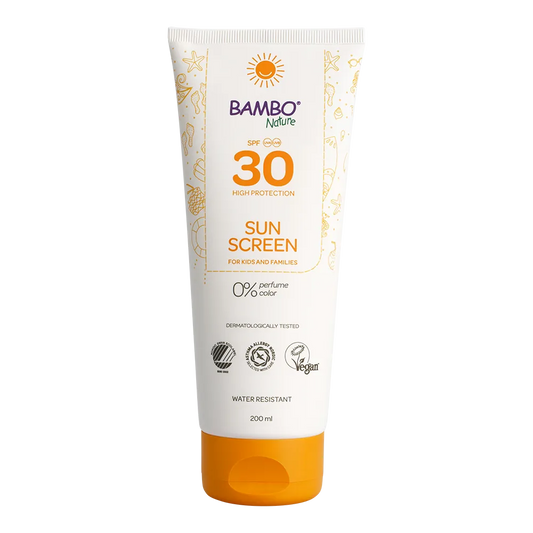 Bambo Nature Zonnebrandlotion SPF 30, tube 200ml
